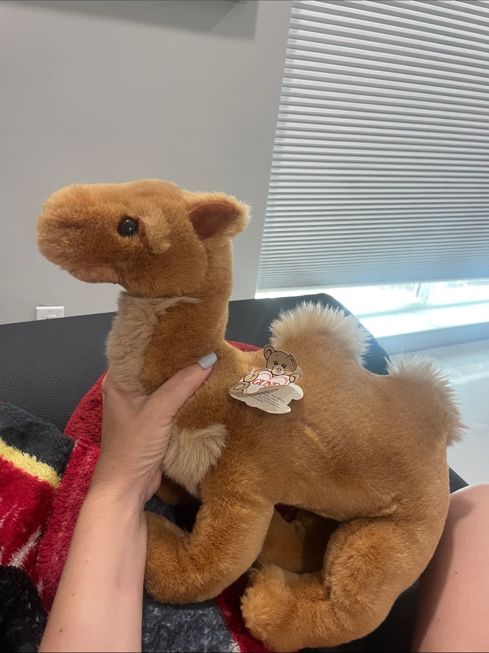 Rare Vintage Sultan Camel Plush with Original Heart Tag - Style 2820